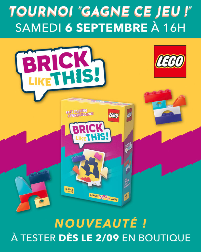 Tournoi « Gagne ce jeu !” : BRICK LIKE THIS