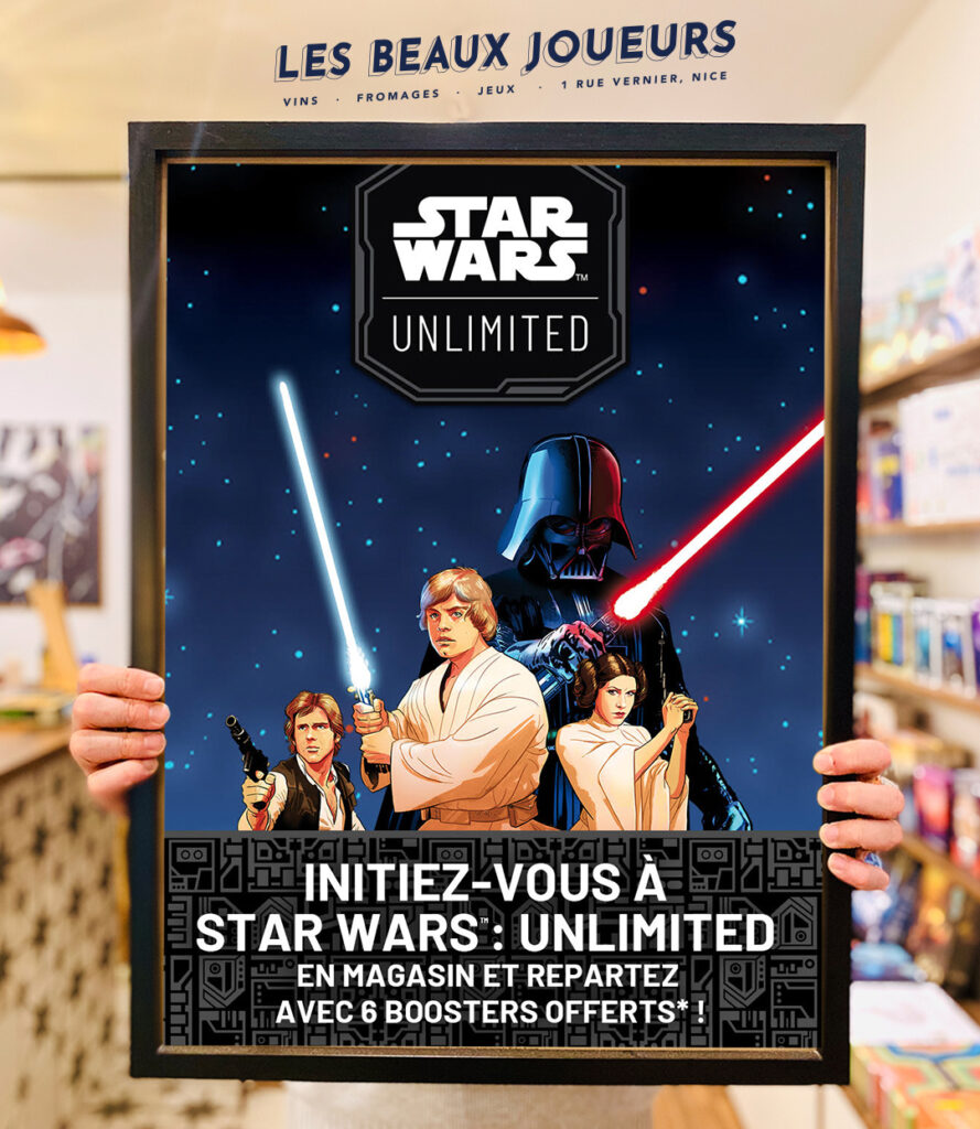 En Septembre : Initiation au jeu STAR WARS UNLIMITED