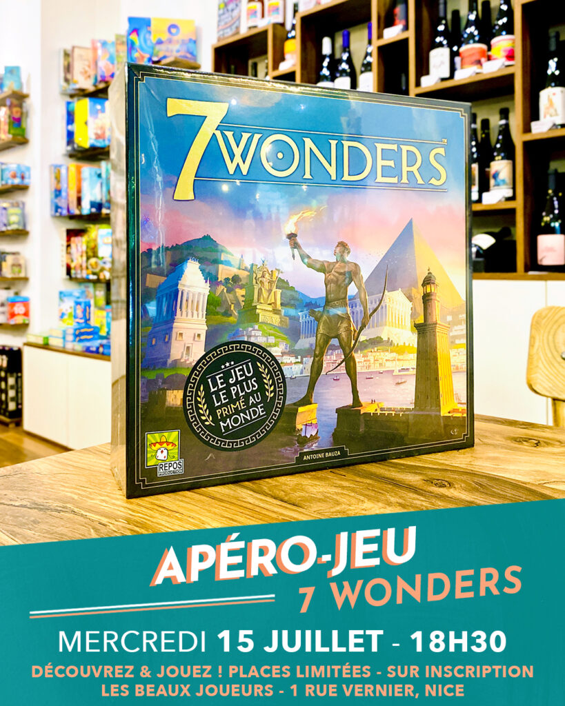 Apéro-Jeu 7 WONDERS
