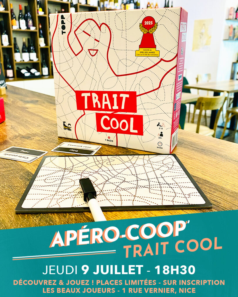 Apéro-Coop&rsquo; TRAIT COOL