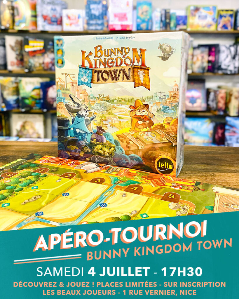 Apéro-Tournoi Jeu de Société ! BUNNY KINGDOM TOWN