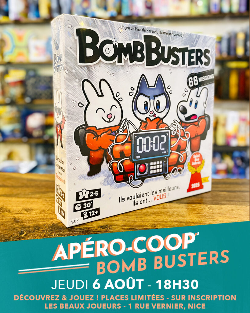 Apéro-Coop&rsquo; BOMB BUSTERS