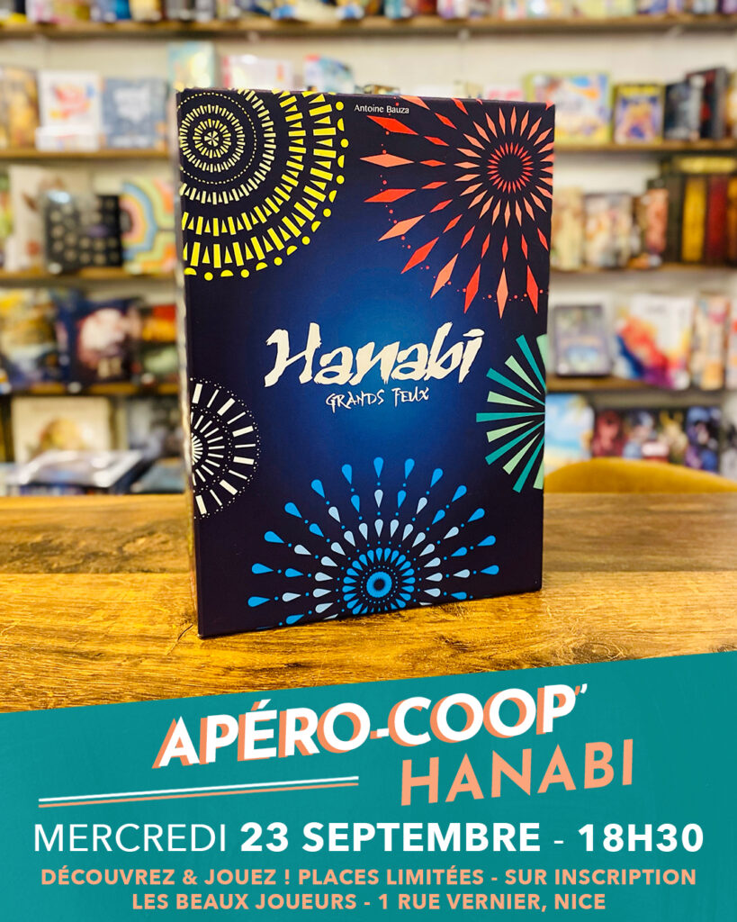 Apéro-Coop&rsquo; Hanabi
