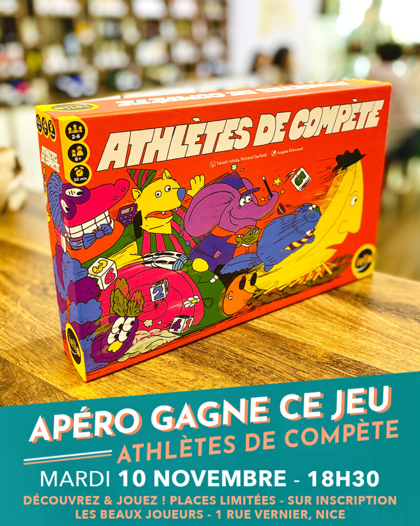 Apéro-Gagne ce Jeu ! Athlètes de Compète