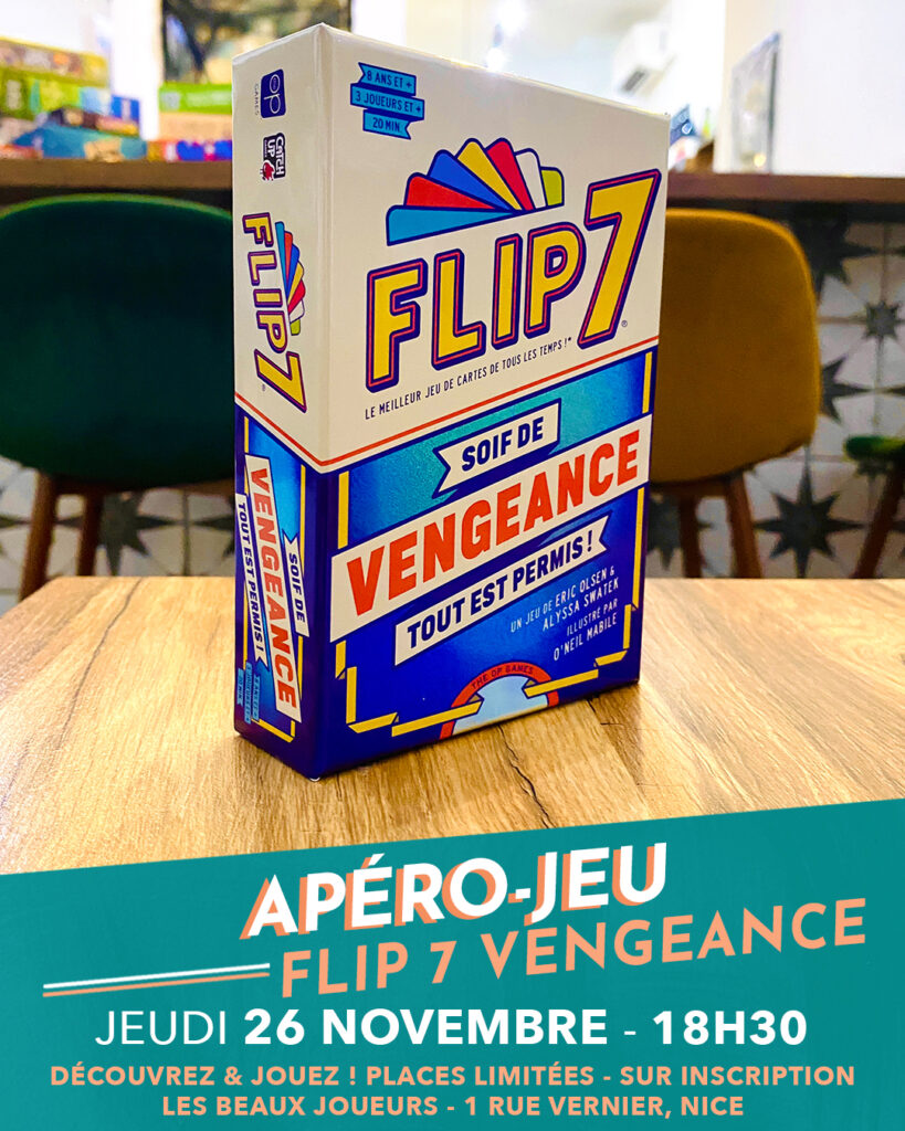 Apéro-Jeu Flip 7 Vengeance